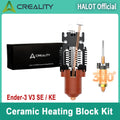 Creality Ender 3 V3 SE/V3 KE Ceramic Heating Block Kit Quick-swap Nozzle Upgrade Hotend Kit 300℃ Temperature 600mm/s High-Speed
