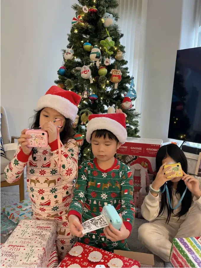 Digital Children Camera Photography Instant Print Photo Kids Video Recorder Mini Thermal Printer Video Educational Birthday Gift