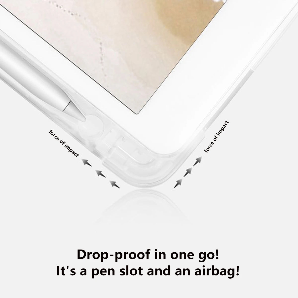 Protective Cover with Pen Slot for Ipad Mini 6 Case IPad 9.7 10.2 9th 8th 7th 6th 5th IPad 10th Generation Air 2/3 10.5 Funda