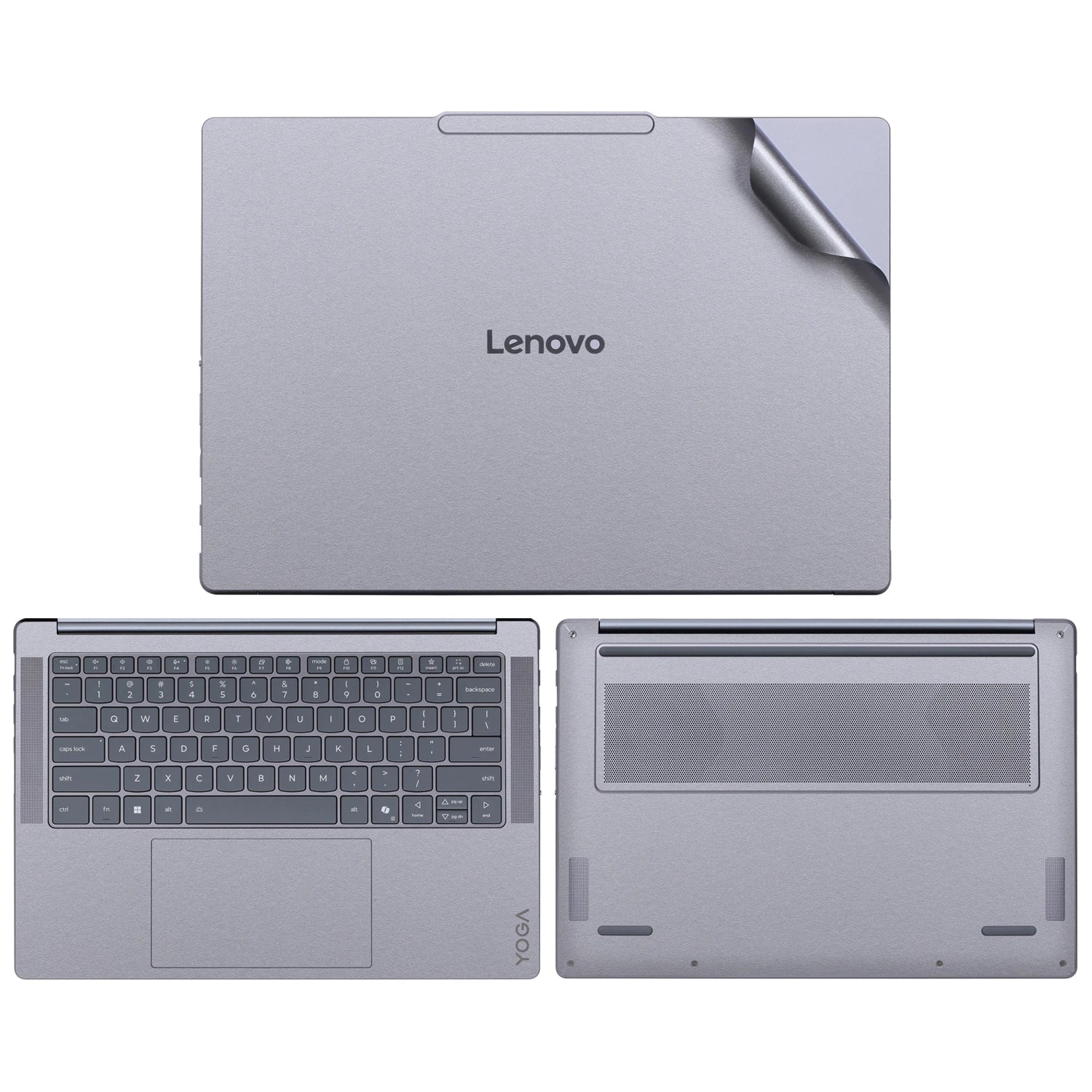 Laptop Skin Wrap for Lenovo Yoga Pro 9i Aura Edition 2025 Yoga Pro 9 16IAH10/Yoga Pro 9 IMH9 2024 PRE-CUT Vinyl Skin Decals