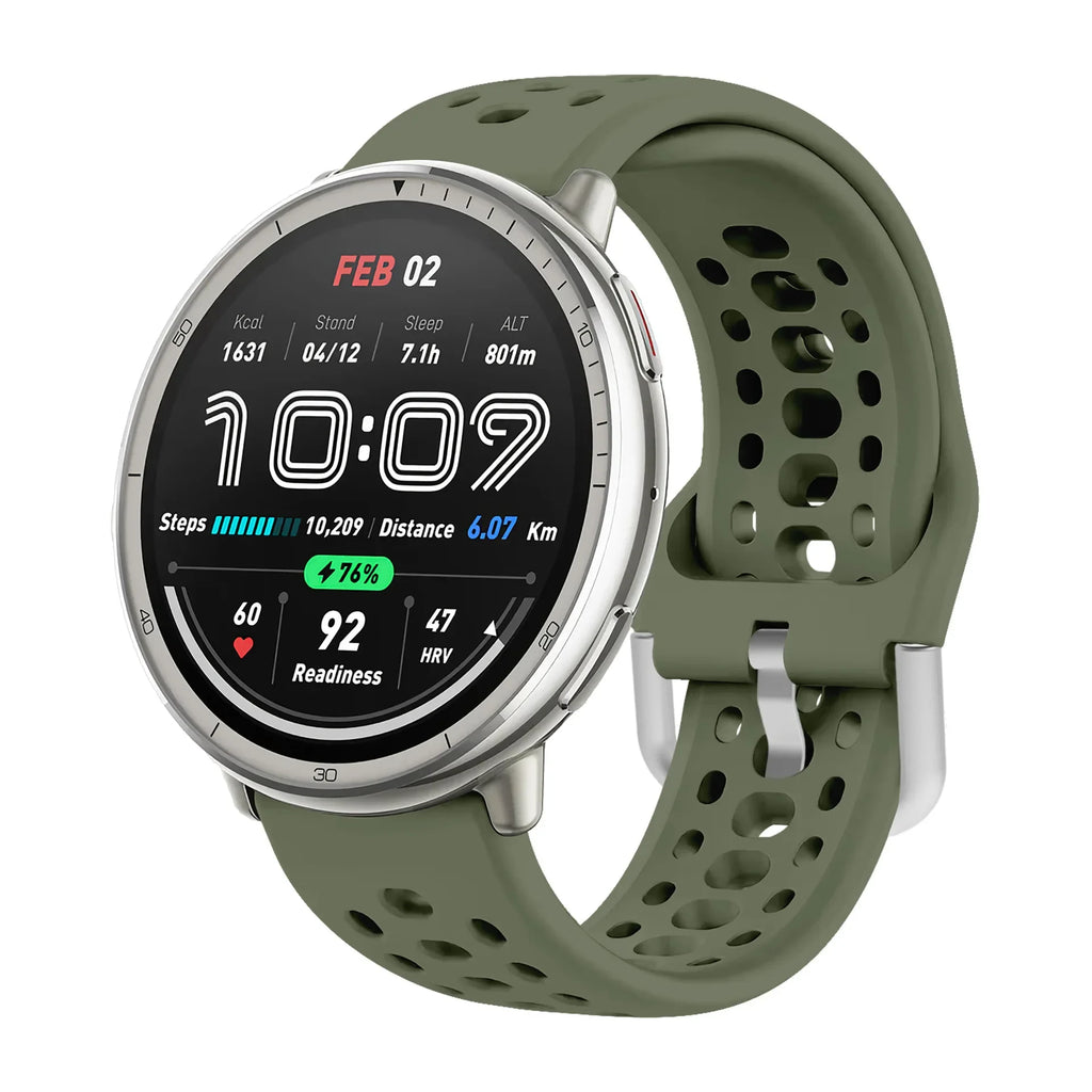 Original Silicone Strap For Amazfit Active 2 Sport breathable Bracelet Intelligent Correa Amazfit Active2 Watchband accessories
