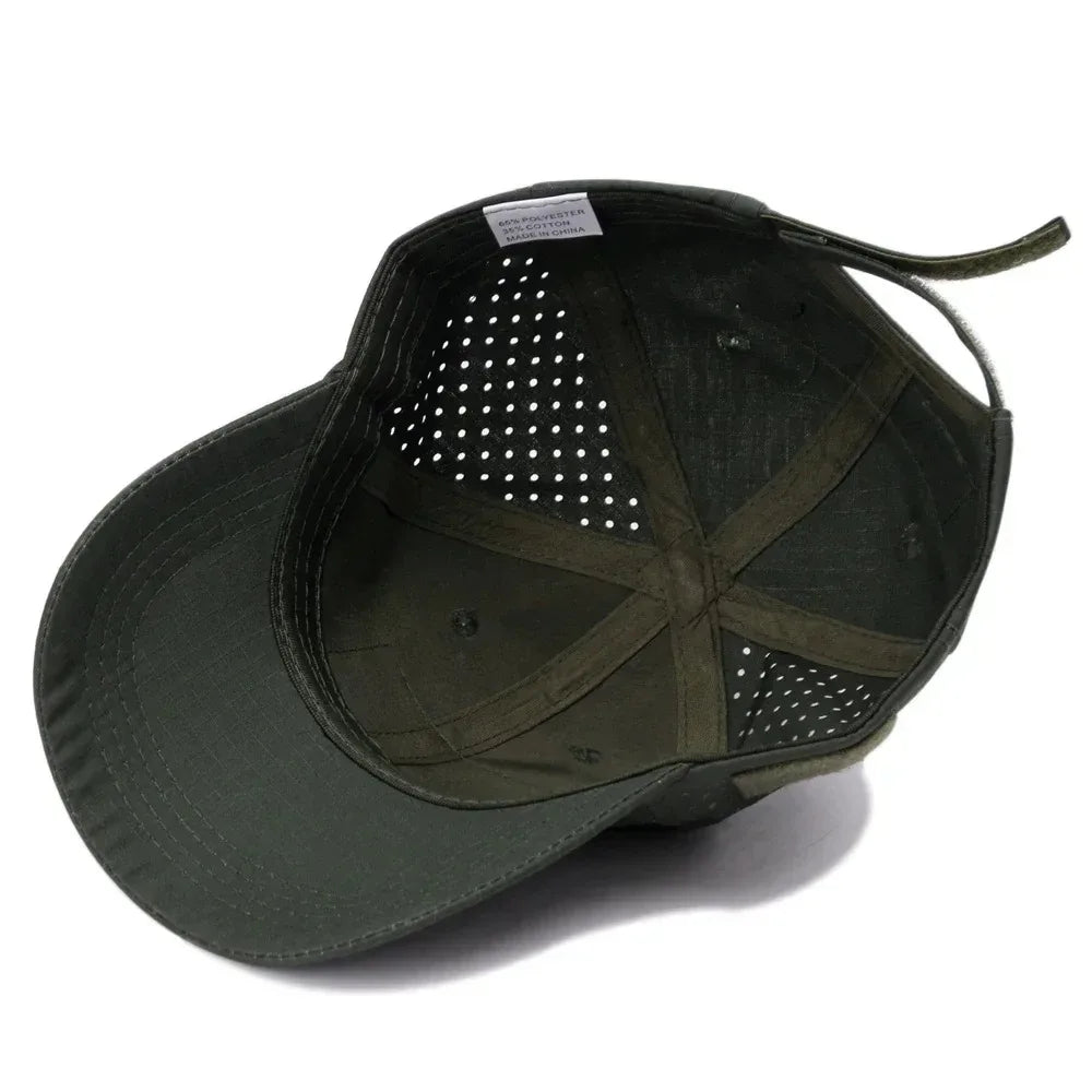 Sunscreen Hat Outdoor Camouflage Baseball Cap Breathable Sun Hats Sports Hunting Hiking Camping Cycling Beach Fishing Hat