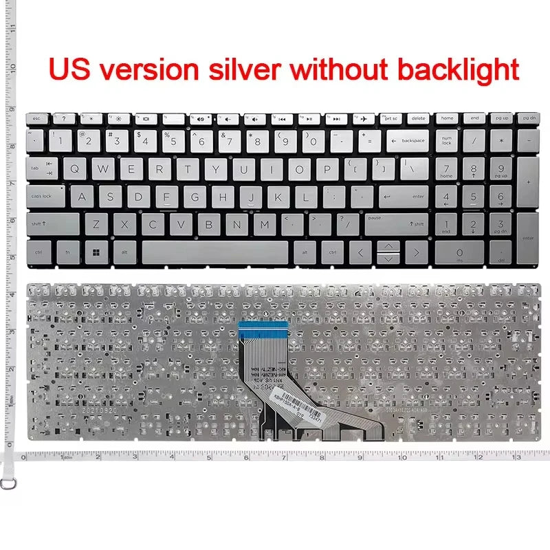 US/RU/UK keyboard FOR HP 15-DB/DX/DA/CX/DR/GW 15m-DS 250 255 256 G7 15-CN/CS/CR/CW/EC/CH/DK/DS TPN-C135/143 15T-cn 15S-DY 17-BY