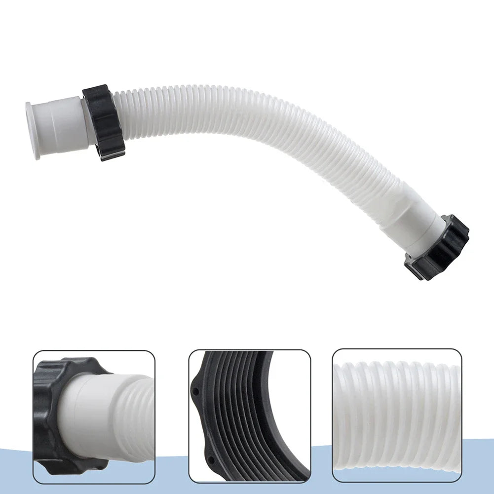 Pool Hose For Intex 11535 Pool Sand Filter Pump Hose Interconnecting Hose For Spas Swimming Pool Pool Extension Hose 16"