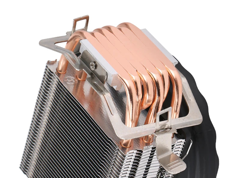 XUANFENG 120mm Fan CPU Cooler 2/4/6 Heat pipe 4pin/PWM Air-cooled Colorful lamp Compatible LGA1700 115x 1200 2011-3 x79 x99 AMD