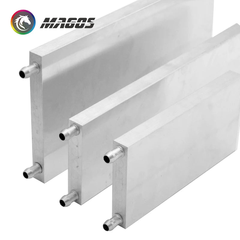 Aluminum PC Water Cooling Radiator For Liquid Cooler Processor Heat Sink 40 80 120 160 200 240 250mm