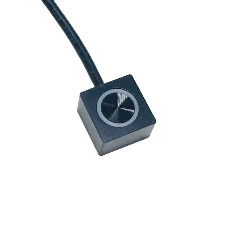 2.0m Desktop power Switch external power switch aluminum alloy magnetic self-reset small and delicate button  metal shell