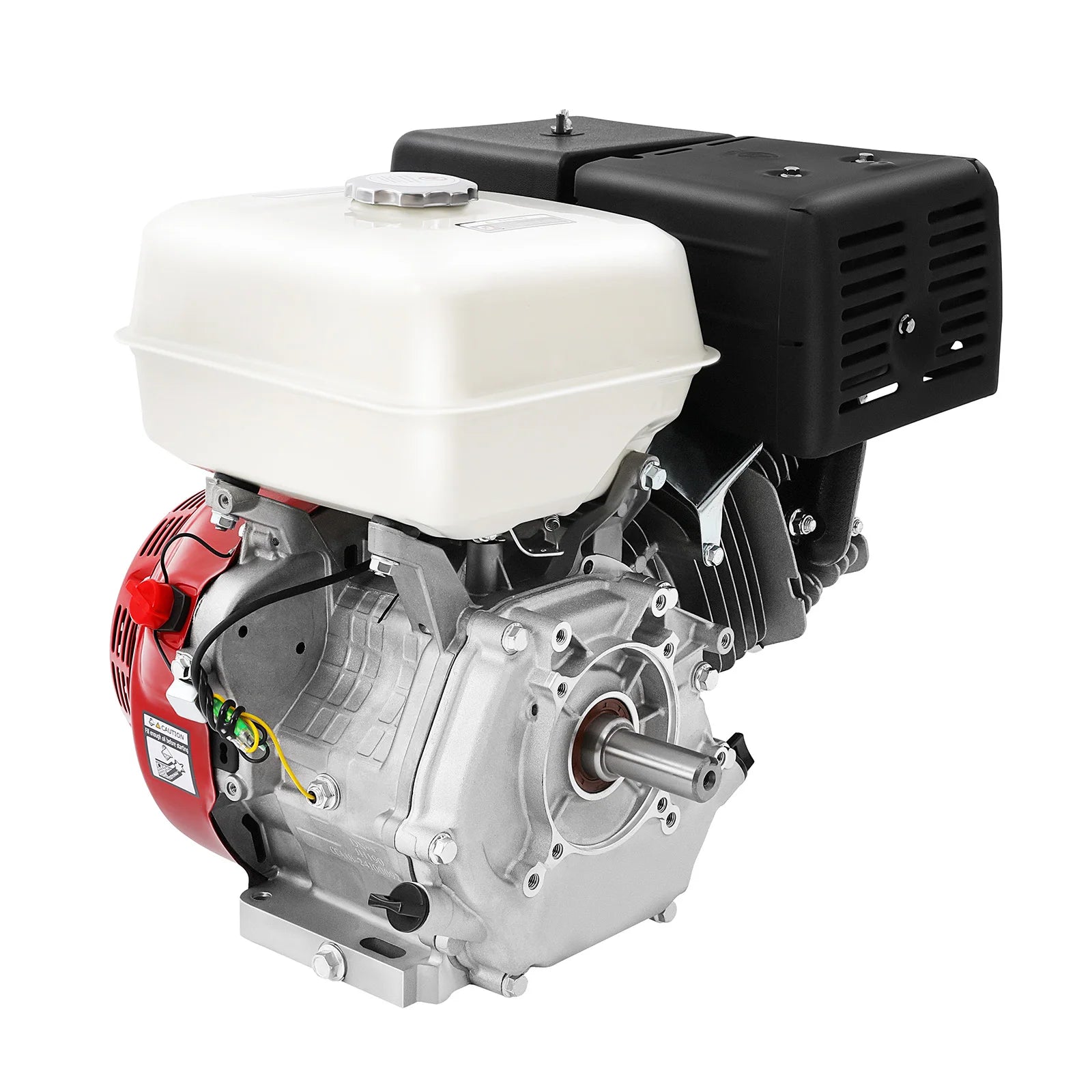 9700W 15HP 420CC Gasoline Engine 4 Stroke Gas Motor Low Noise Air Cooling 3600r/min 1.72Gal Large Fuel Tank