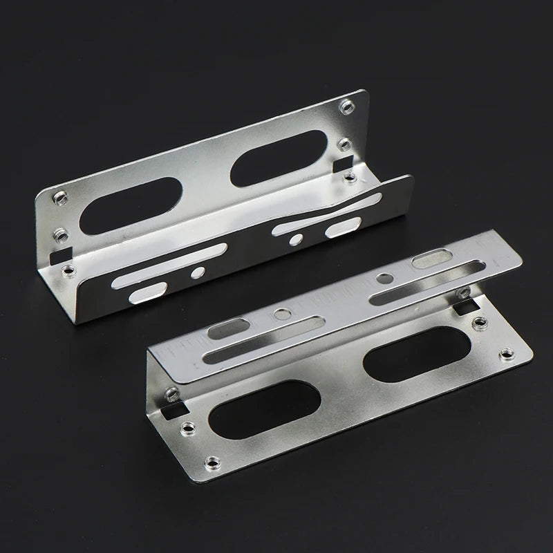 2PCS 3.5 To 5.25 Optical Drive Expansion Holder Hard Drive Rack Bracket Caddy Bay For SSD M.2 HDD Desktop Hard Drive Bracket