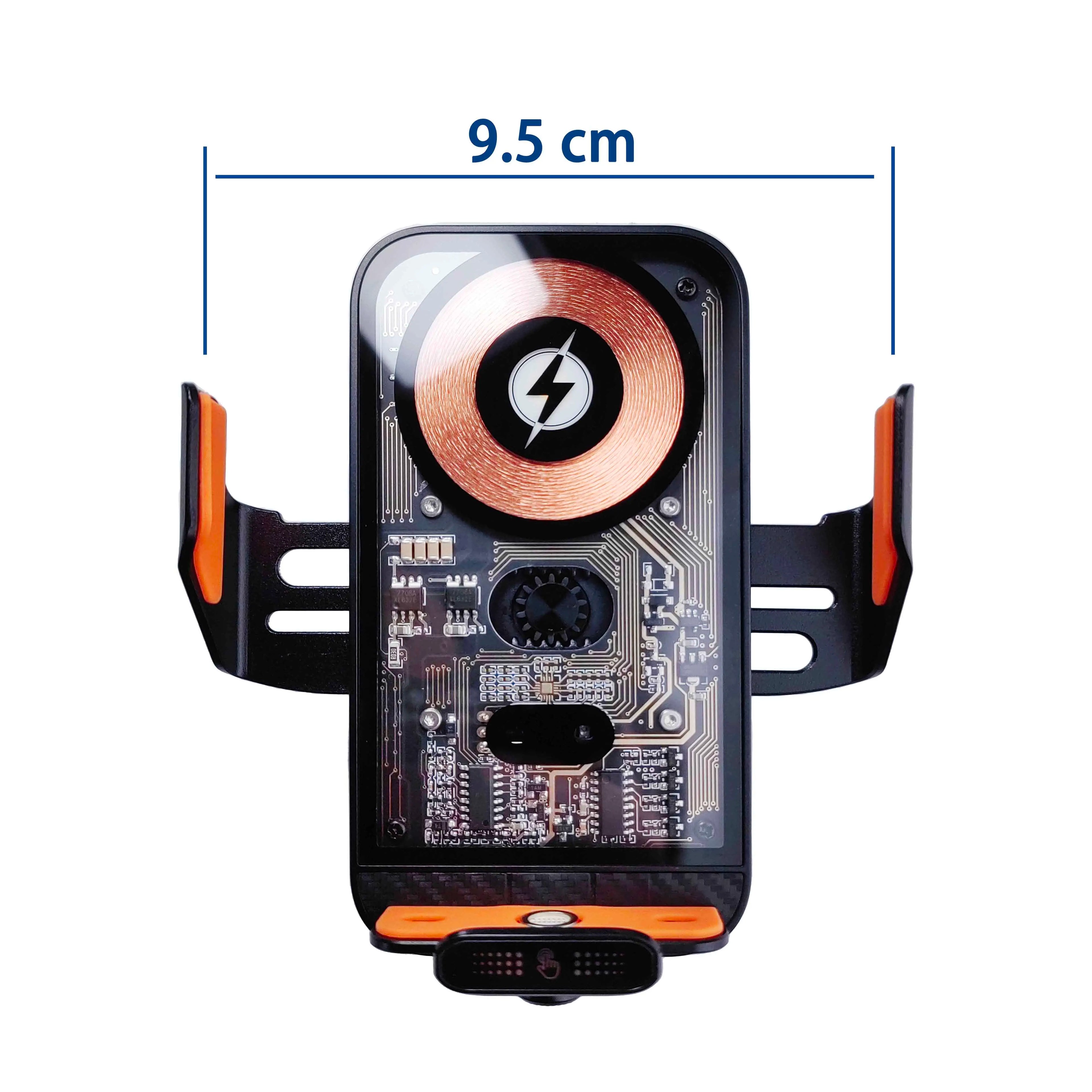 For ZEEKR X 2023 2024 Car Phone Holder Center Screen Fixed Bracket Fast Wireless Charging Stand Mobile Phone Mounts Accessories