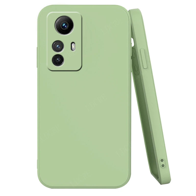 For Cover Xiaomi Redmi Note 12S Case Redmi Note 12S Capas Back Liquid Silicone Soft TPU Fundas Redmi Note 10 11 12 Pro Plus 12S