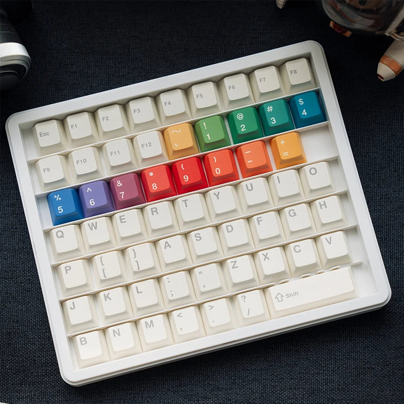 FBB Keycaps After The Rain 179keys PBT Dye-Sub Custom Cherry Profile For Mx Cherry Switch Gaming Mechanical Keyboard 68 75% DIY