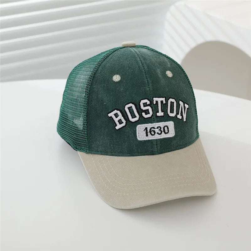 New Summer Baby Baseball Caps Fashion Outdoor Adjustable Sport Hats Sunscreen Hat Kids Boys Girls Mesh Cap