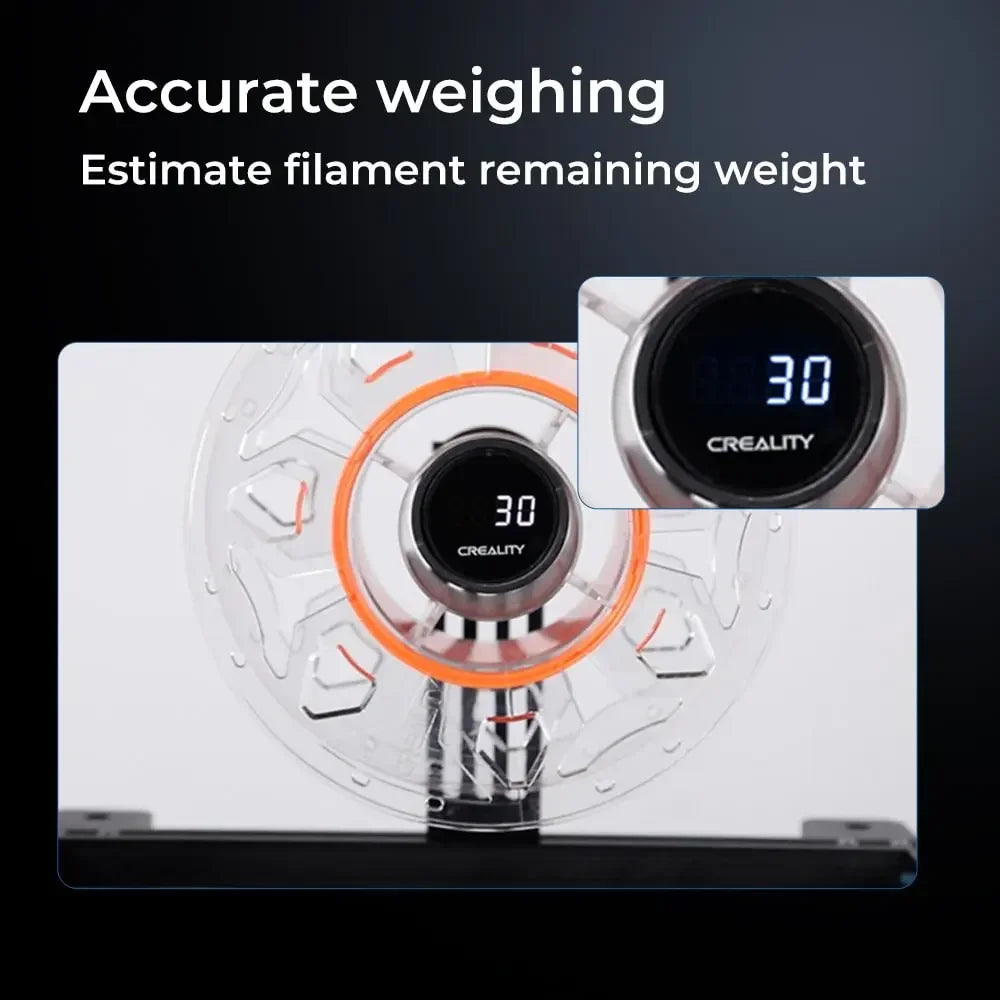Creality Digital Filament Spool Holder with Bearings and Weight Sensor Weigh Measuring Filament Holder for All FDM 3D Printers