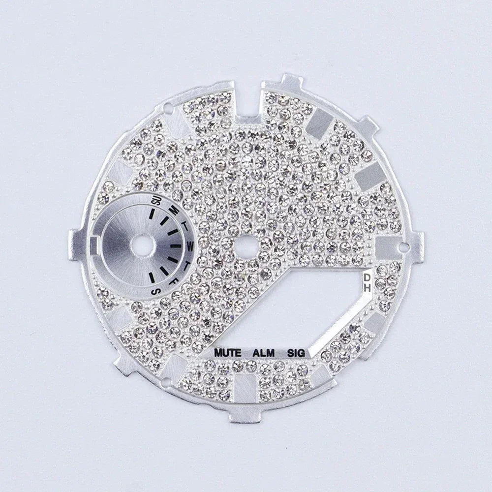 Luxury Diamond Watch Dial For GA2100 GA2100 DIY Watch Mod kit Dial Scale For GA-2100 GA2110 Modification Watch Parts Accessories