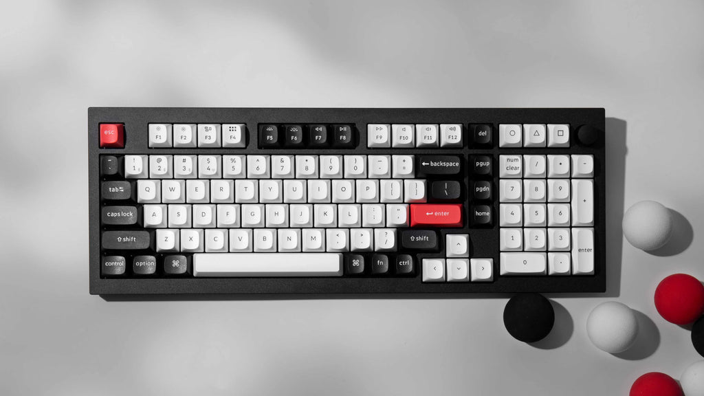 Keychron Q5 HE QMK Wireless Custom Mechanical Keyboard Magnetic Switches Adjustable Actuation Point Aluminum RGB Backlight
