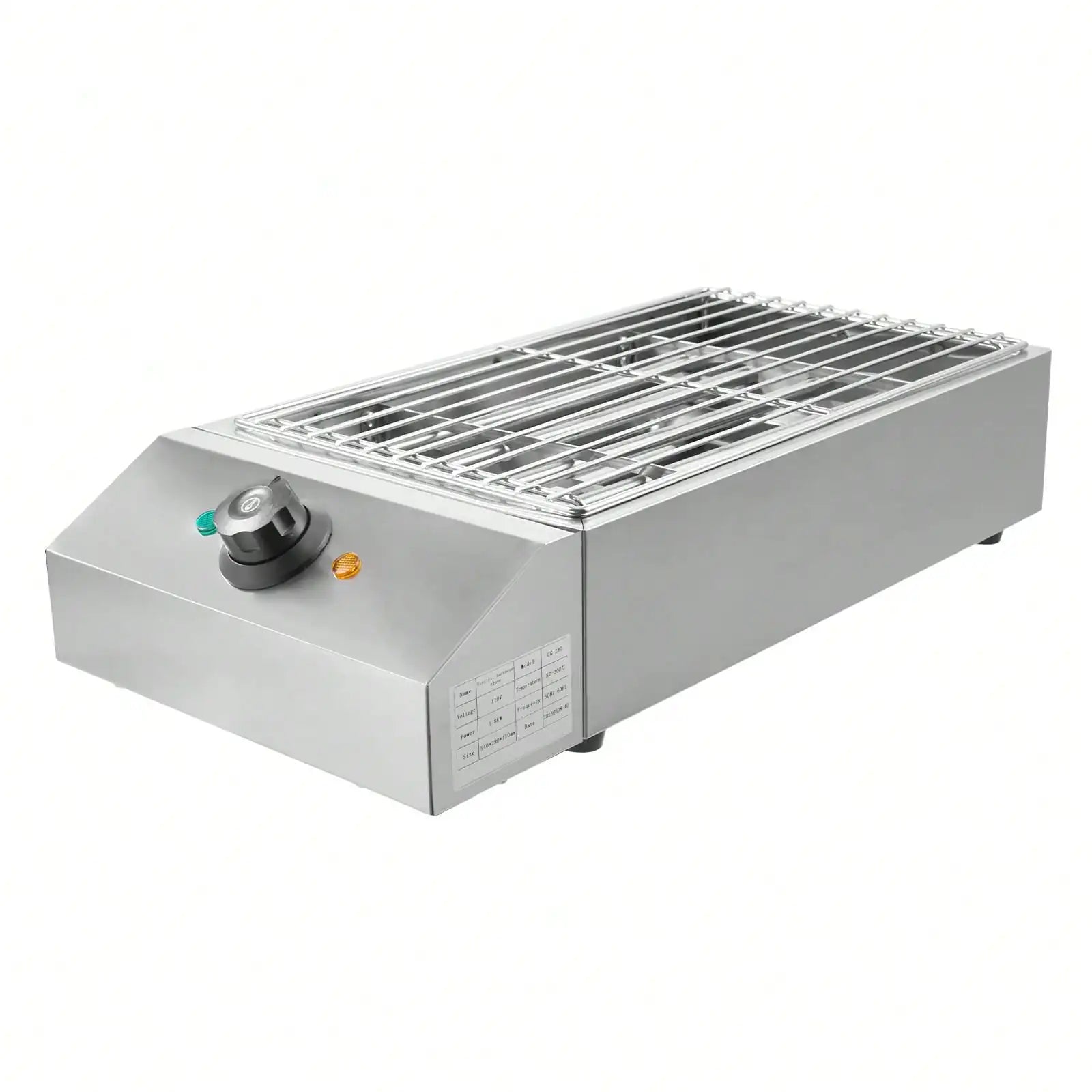 Family Smokeless Grill 1800W 110V Stainless Steel Electric Smokeless Barbecue Oven Grill For Restaurant BBQ Equipment