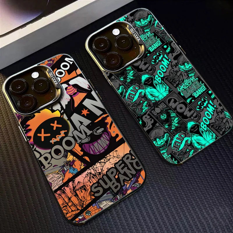 Blackened Clown Style Phone Case for Xiaomi Poco F6 F5 X6 X5 M6 Pro Mi 13 12 11 Lite 5G 14 13T 12T 14T Shockproof Bumper Cover