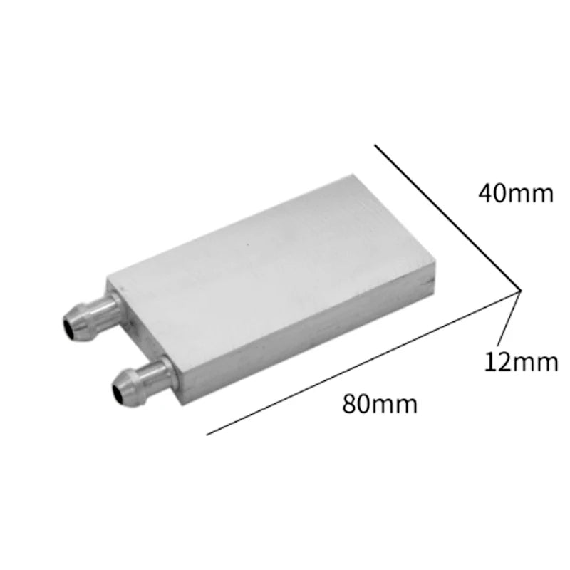 Aluminum PC Water Cooling Radiator For Liquid Cooler Processor Heat Sink 40 80 120 160 200 240 250mm