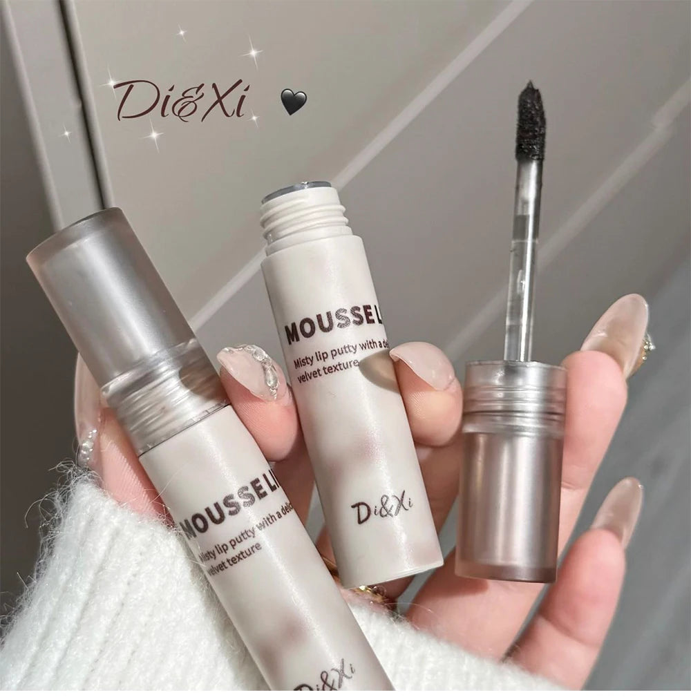 Retro Plum Vintage Lipstick Waterproof Lasting Smoky Nude Purple Matte Lip Mud Natural Black Chocolate Rose Red Lip Tint Makeup