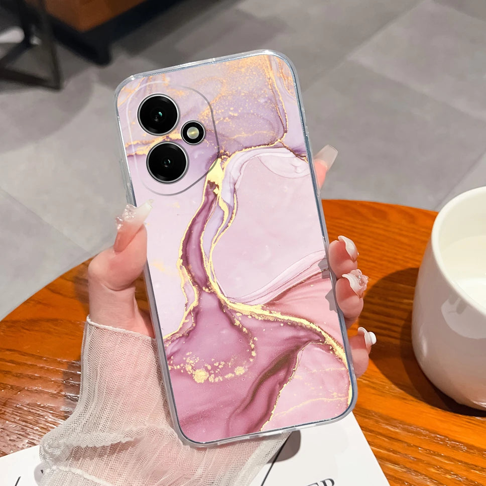 For Honor 400 Pro 5G Case Cute Astronaut Transparent TPU Soft Silicone Phone Back Cover For Honor 400Pro High Quality Funda Capa