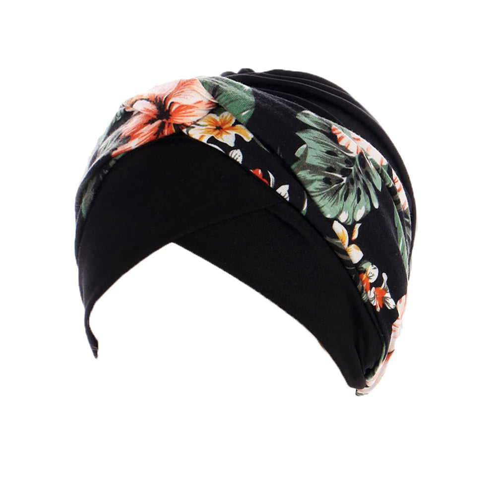 New Women Velvet Turban Hat Muslim Twist Solid Color Hijab Chemo Cap Head Wrap Headscarf Beanies Bonnet Headscarf Turbante Mujer