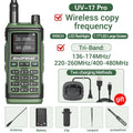 Baofeng UV 17 Pro Wireless Copy Frequency Walkie Talkie 16 KM Long Range Flashlight Type-C Charger Ham Radio UV 17 Pro L K5 5R