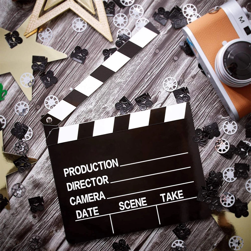 Party holiday party movie clapboard movie card clapperboard movie party prop game party