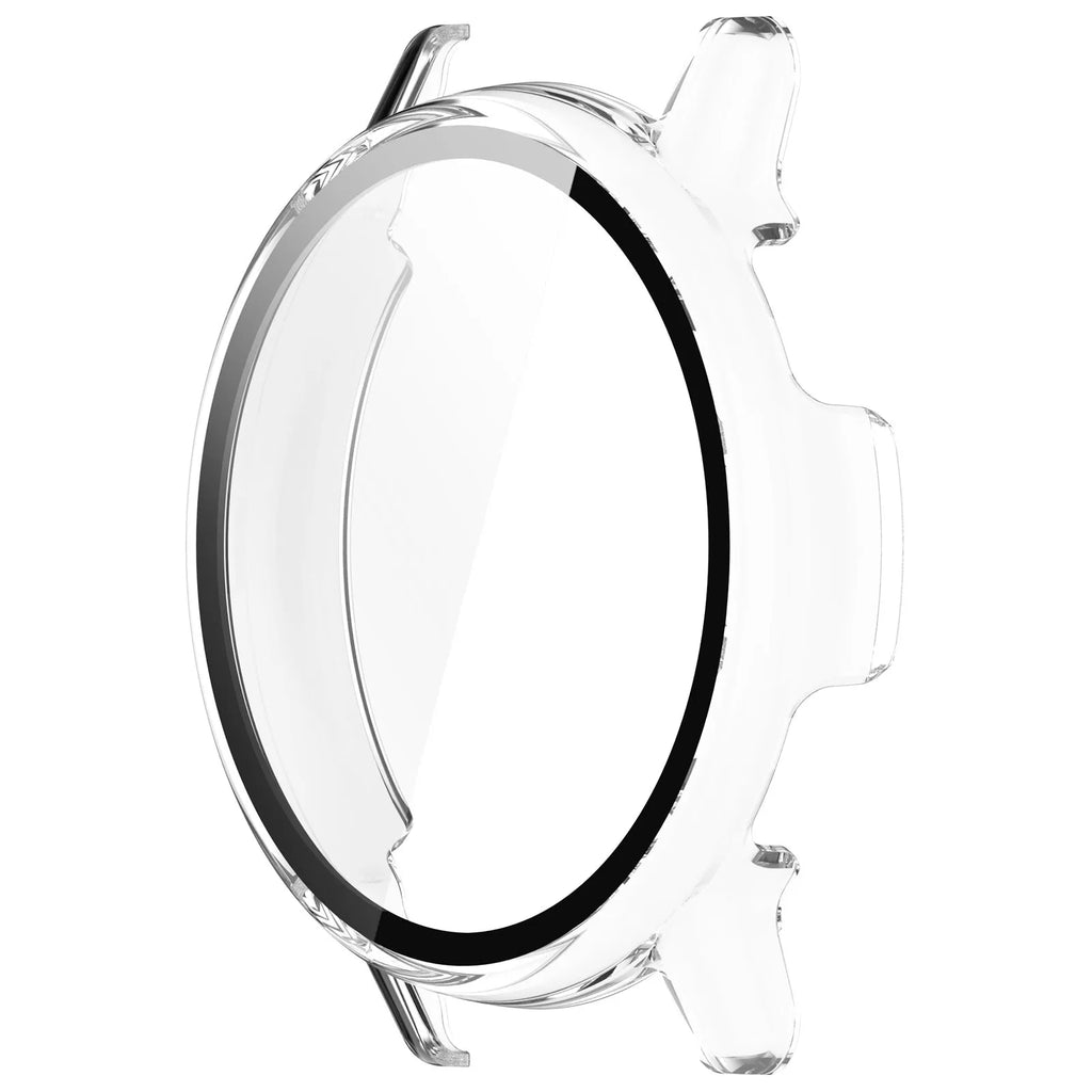 Full Protective Glass Case For Garmin Vivoactive 5 Smart Screen Protector Cases Active 5 Cover Shell +Tempered Glass Film 2in1