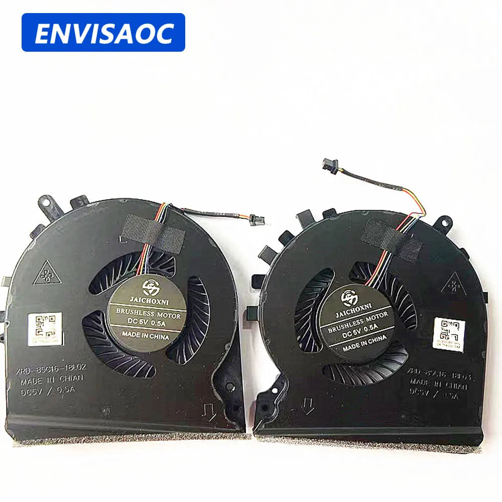 For HP Pavilion Gaming 15-DK TPN-C141 Laptop CPU GPU Cooling Fan Heatsink Fan Cooler L56900-001 L57170-001