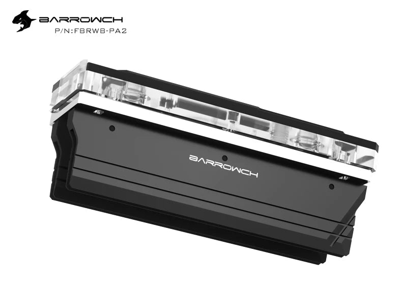 Barrowch DDR5/DDR4 Water cooler memory block memory water cooling block With TFT Digital Display 5v ARGB 3pin Lighting