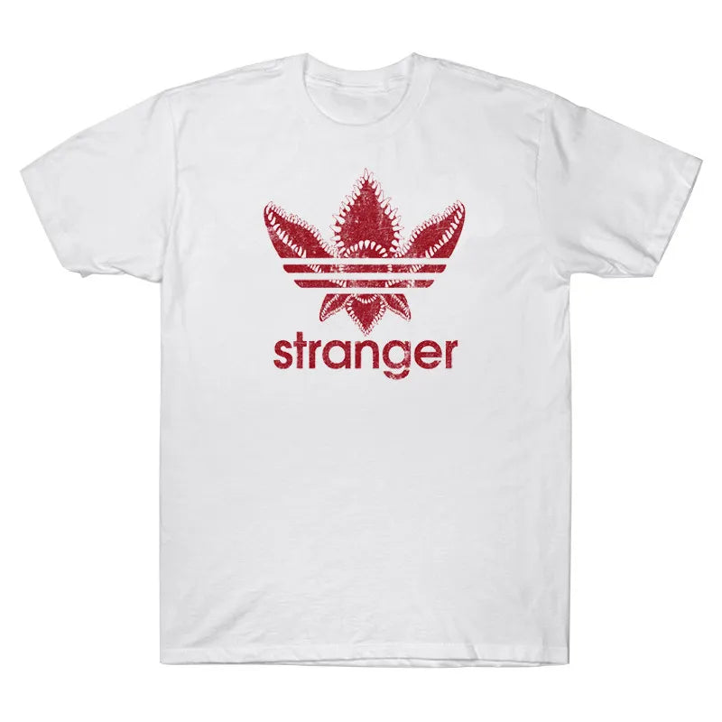 Stranger Things (American TV Series) Related T-shirts - Short-sleeved for Men and Women,funny Couple Outfit in Half-sleeve Style