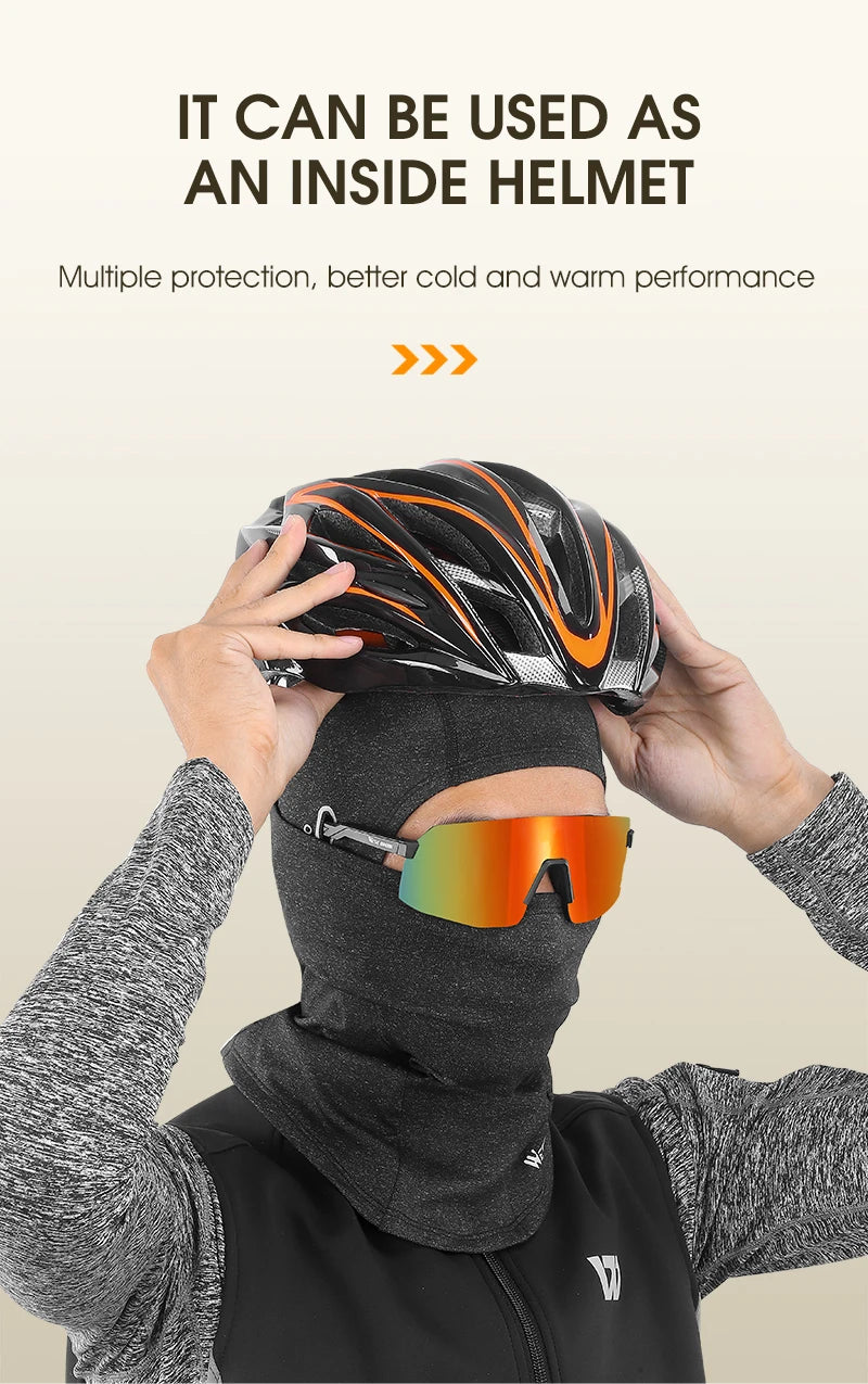 WEST BIKING Summer Cycling Face Mask Cool Breathable Sports Balaclava Men Women Bicycle Motorcycle Sun UV Protection Cycling Cap