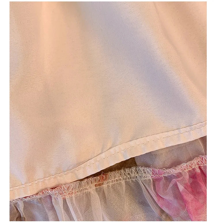 150Kg Plus Size Women's Bust 130-150 Summer Chiffon Shirt Thin Floral Top Decor 5XL 6XL 7XL 8XL 9XL