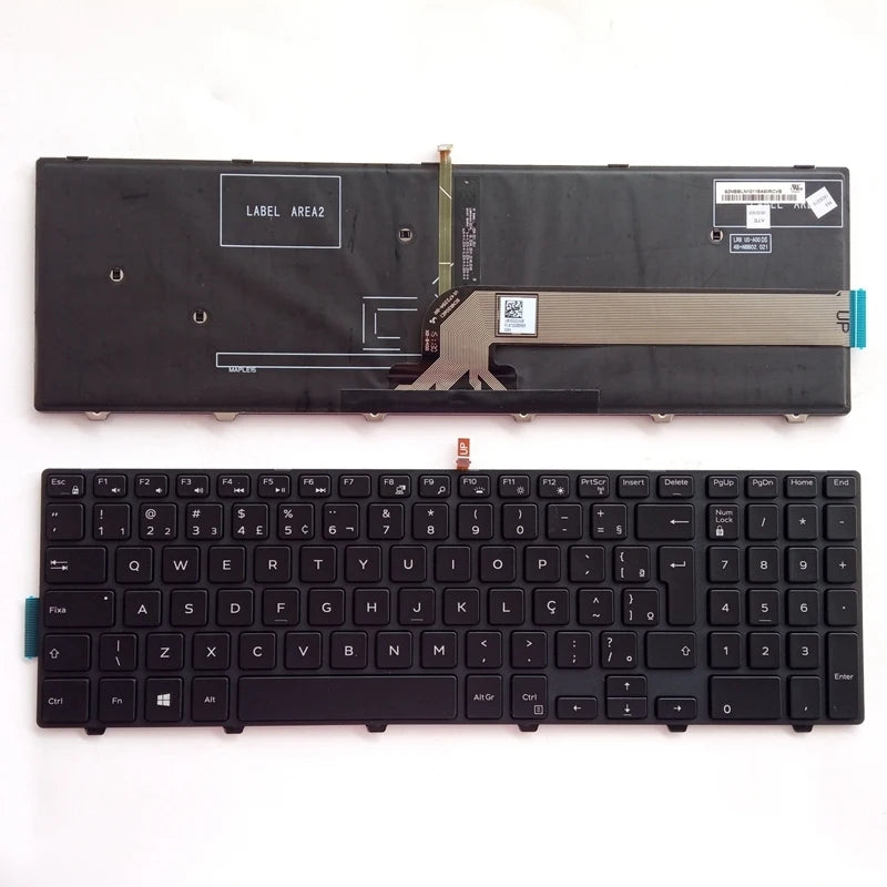 US/UK/RU/SP/FR/BR Laptop Keyboard For Dell Inspiron 15 5547 7557 7748 17 7559 5748 5749 5755 5758 5759 P39F P51F P57F P26E