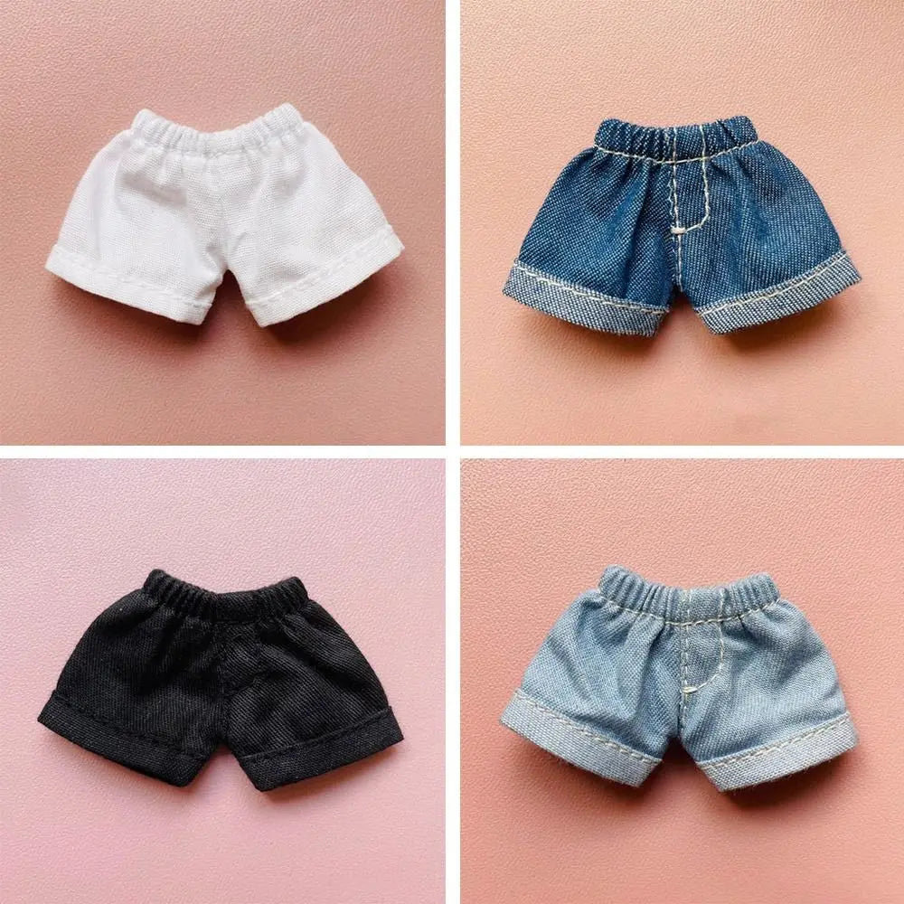 Fashion  Accessories For 1/11OB11 Dolls Dolls Wear Shorts Handmade  Shorts  Clothes  Jeans Shorts