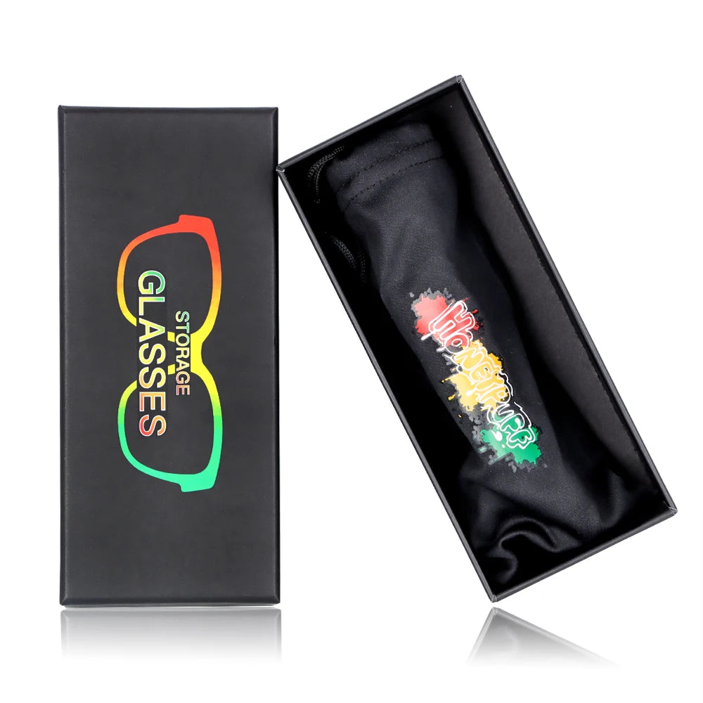R&R New Design Glasses Holder Horn Tube Removable Sunglasses Hidden Tapered Roll Paper Storage Smoking Accessories Gadgets Men