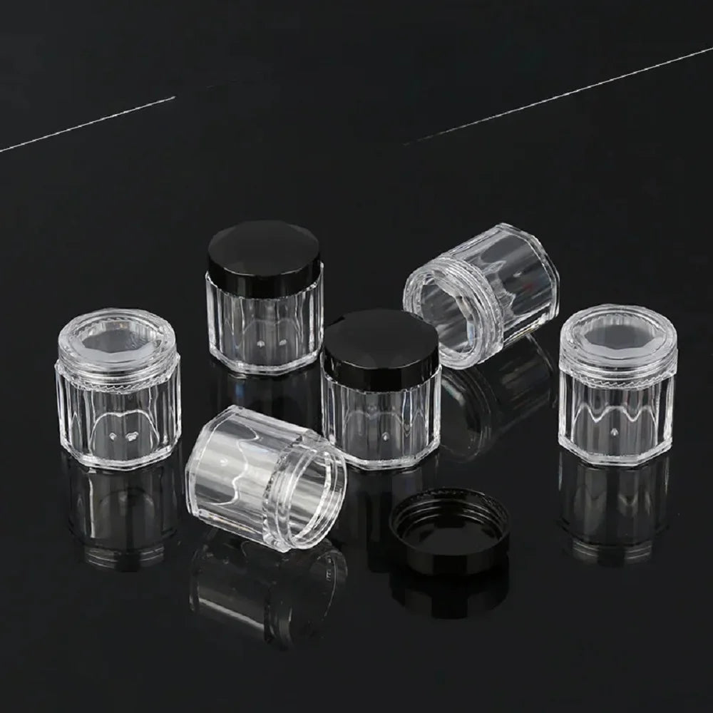 4ML Empty Lip gloss tubes Pudding Shape DIY Lip Balm Bottle Lipstick Cosmetic Packing Containers