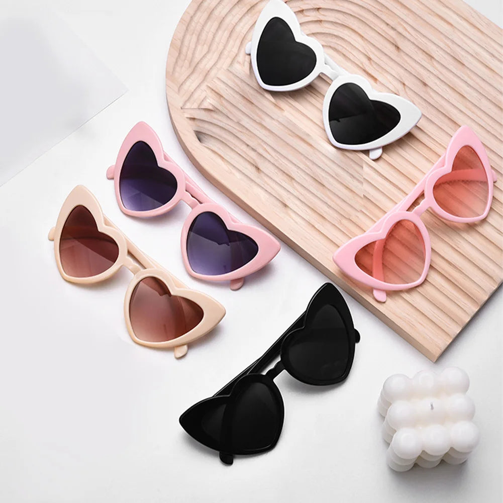 Love Special Effect Heart-shaped Glasses Fashion Heart Diffraction Sunglasses Watch The Night Lights Become Love Special Effect