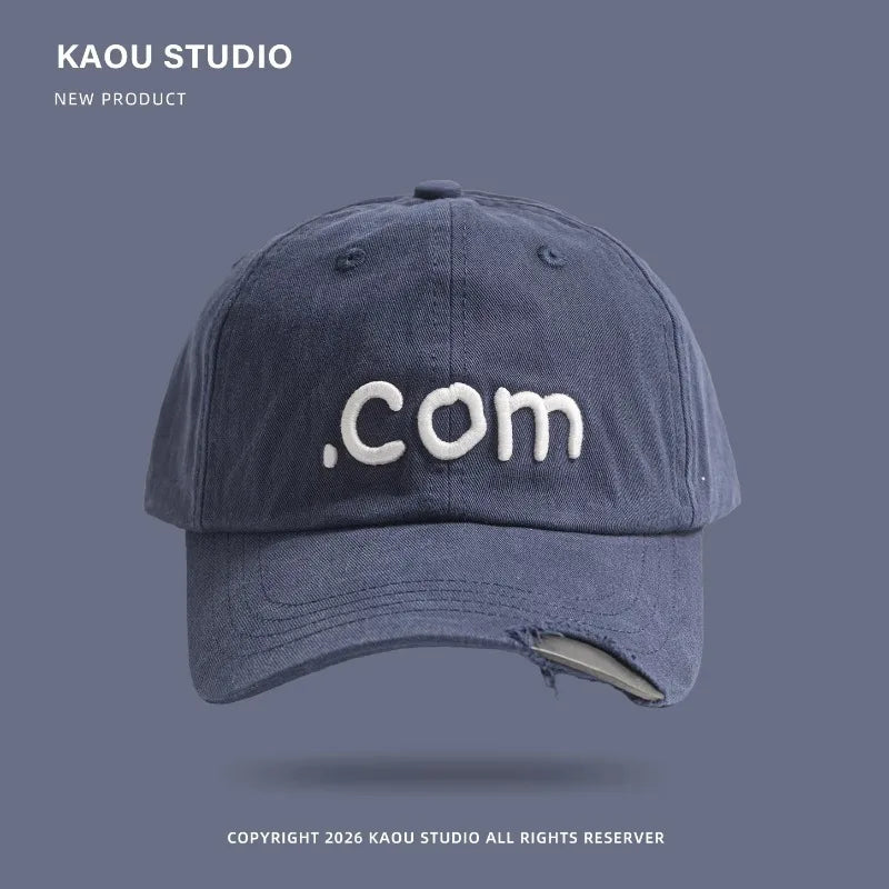 Hats for Women Spring and Summer Outdoor Travel Sun Protection Versatile Fashion Letter Embroidery Hip Hop Baseball Caps for Men