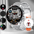 LIGE 2025 New Smart Watch Men Flashlight AI Voice Bluetooth Call 1.53" HD Sports Fitness Watches Health Monitor Smartwatch Women