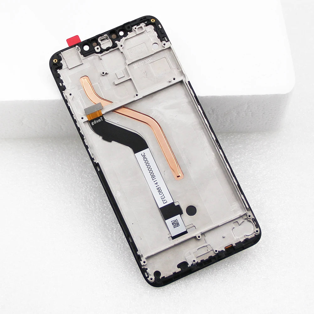 6.18” AMOLED For Xiaomi Poco F1 Screen with Frame, For Xiaomi Pocophone F1 PocoF1 LCD Display Touch Screen Digitizer Replacemen