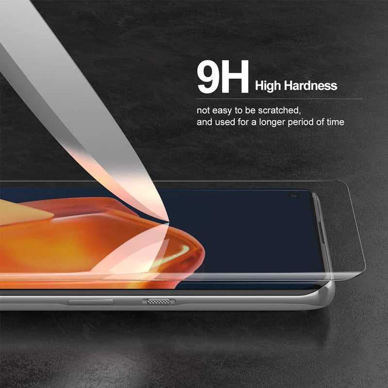 3D Curved Full Glue Tempered Glass For OPPO Reno 3 4 5 6 Pro 5G Screen Protector For OPPO Reno 6 9 10 Pro+ UV Glass
