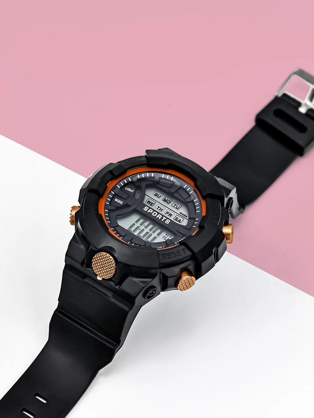 Hot Selling Simple and Fashionable Women Digital Electronic Watch Multifunctional Outdoor Fitness Watch Men and Women Watch