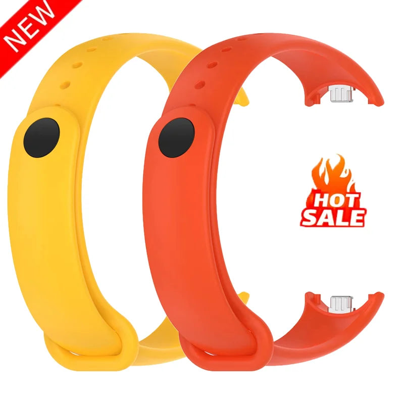 Official silicone Watch band For Xiaomi Mi band 10-NFC Strap Replacement miband10 Bracelet Sport smart mi band 9-8 Accessories