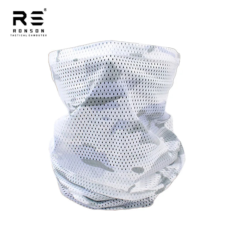 Men's Summer Lightweight Outdoor Cycling Sunscreen Face Mask, Integrated Scarf