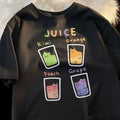 Cartoon Cute Cat and Dog Pattern Fun WomanT-Shirt Street Comfortable Soft Tops Creative Fashion Women's T-Shirt Clothing Y2K Top