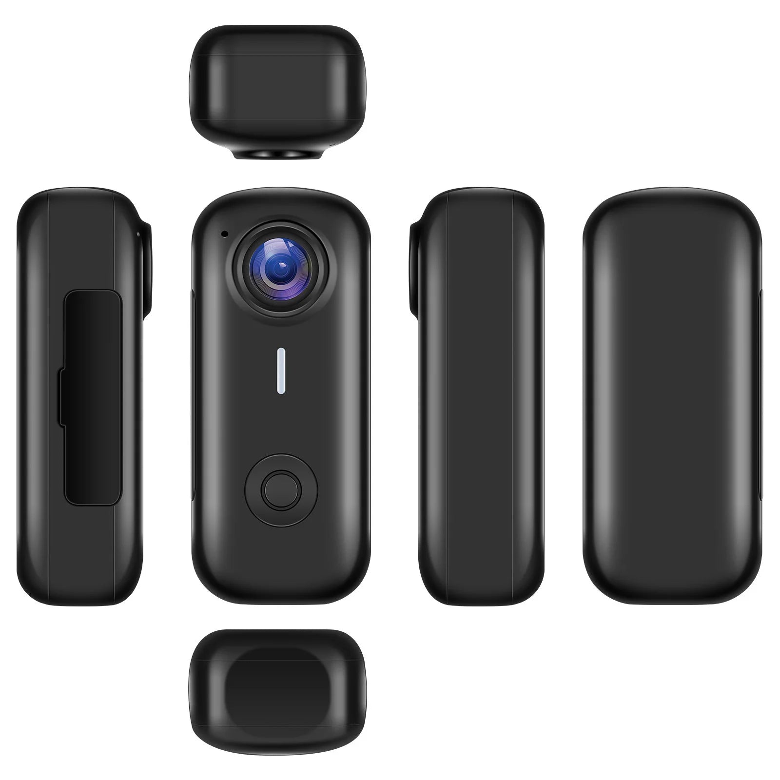 Lenovo Magnetic Sports Camera 2K Mini Thumb Camera WiFi 120° Wide Angle Smart Anti Shake For Cycling Vlog Motorcycle Helmet