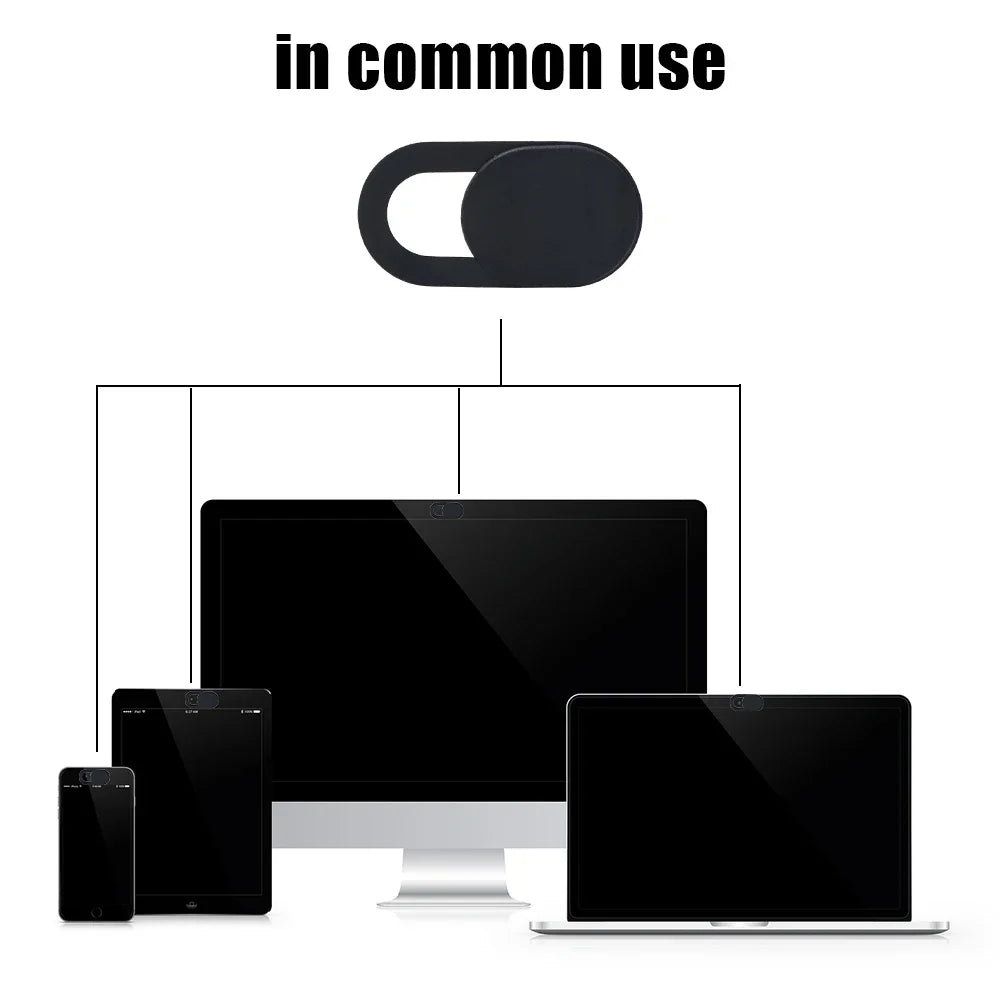 Mobile Phone Lens Privacy Sticker Webcam Cover Shutter Slider Computer Camera Privacy Cover for MacBook IPad IPhone 16 Pro