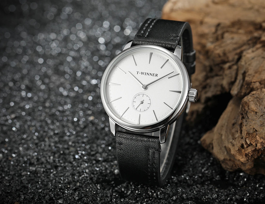 WINNER Official Original Replica Watch Thin Mechanical Watches for men Waterproof Elegant Fashion Classics wristwatch Clock